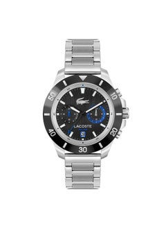 LACOSTE Round Analog Men's Black Case Watch - 2011342  - Image 1
