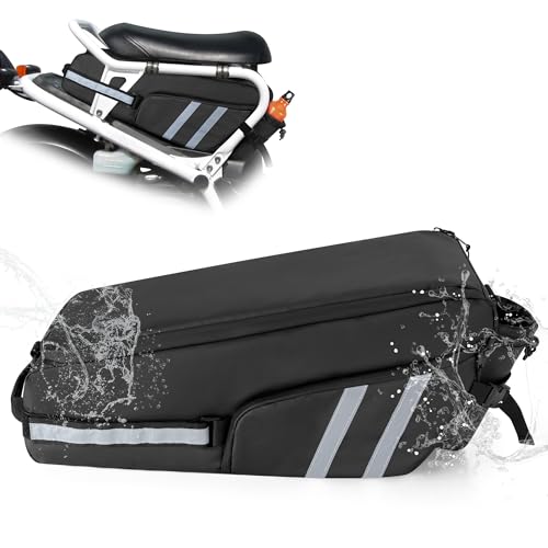 HODRANT Waterproof Under Seat Bag Compatible with Honda Ruckus 2010-2024 Scooter, Cling to Side Frame Box Scooter Under Seat Storage Organizer with Shoulder Strap for Motorcycle Accessories, Bag Only - Image 1