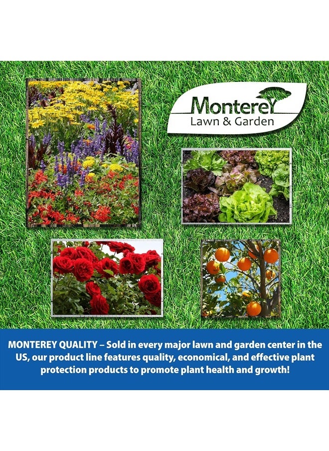 Monterey - Garden Insect Spray - Organic Gardening Control of Foliage Feeding Worms, Thrips, Leafminers - 1 Pint Ready to Spray, Attaches to Garden Hose - Image 1