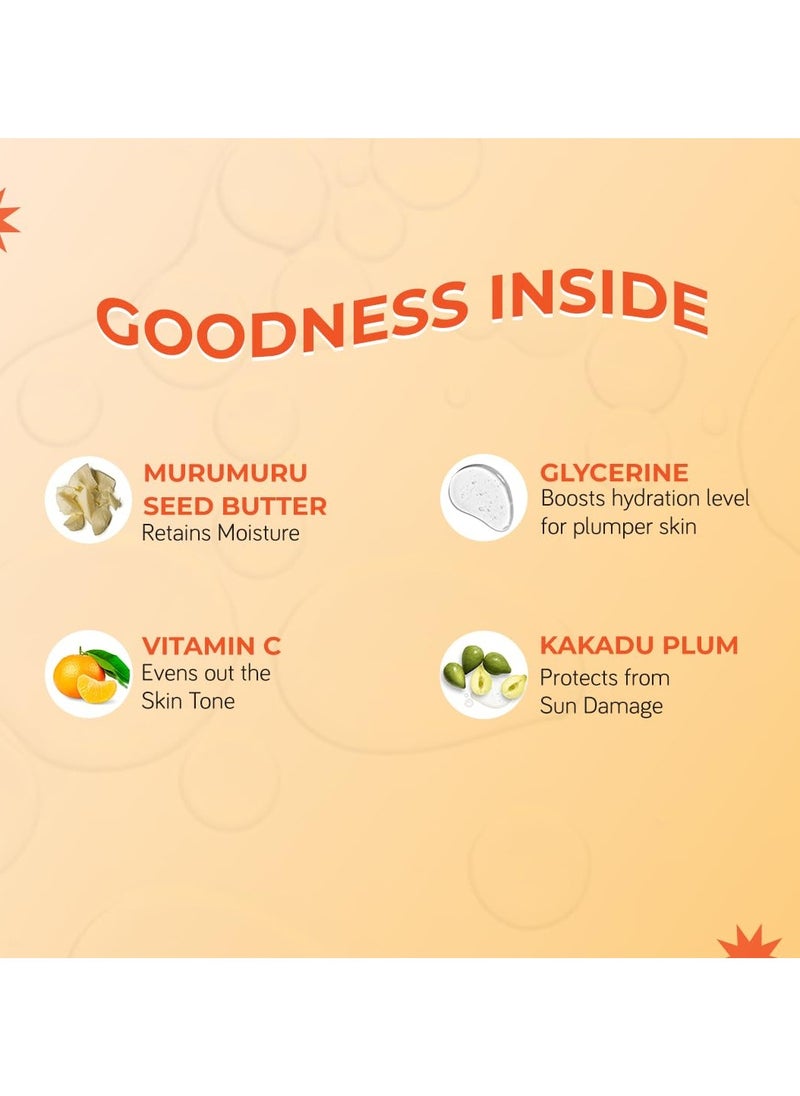 Moody Vitamin C Lip Sleeping Mask for Overnight Hydration & Repair of Chapped Lips | Enriched with Murumuru Butter, Aloe & Hyaluronic Acid | With 24 Hrs Moisturization - 100% Vegan (12gm)  - Image 4