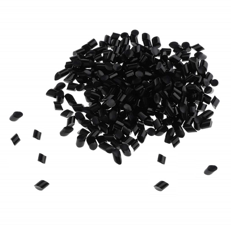 REOU Italian Keratin Glue Hair Adhesive Beads for Hot Fusion Nail/I Tip Hair Extensions 80g- Black - Image 1
