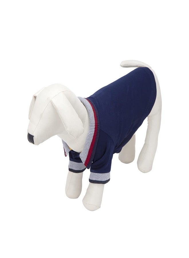 Lulala Dog Shirt Soft Pet Clothes Breathable Puppy Apparel Dog Blank T-Shirt for Dogs and Other Pets(12Inch,Navy Blue) - Image 2