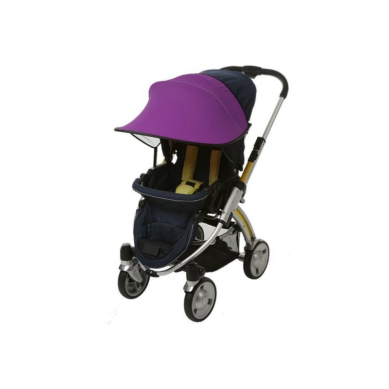 Manito Sun Shade for Strollers and Car Seats Purple UPF 50
