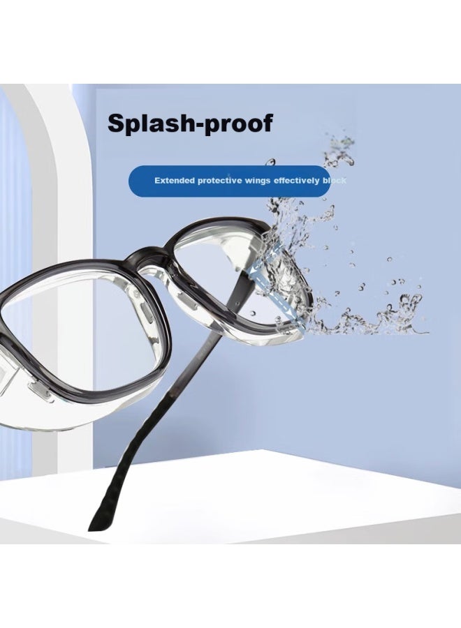 Boshide Boshide Anti-fog Goggles For Men And Women, Moisture-proof, Pollen-proof, Postoperative Protection, Post-cataract Surgery Special Glasses, Transparent Black  - Image 2