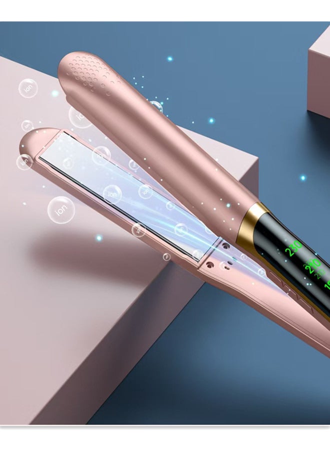 Generic Ceramic Hair Straightener, 2 in 1 Hair Straighteners and Curlers with Ceramic Coating, 10 Second Heat up, Up to 230°C, Lasting Results for Curl/Straighten Hair  - Image 2