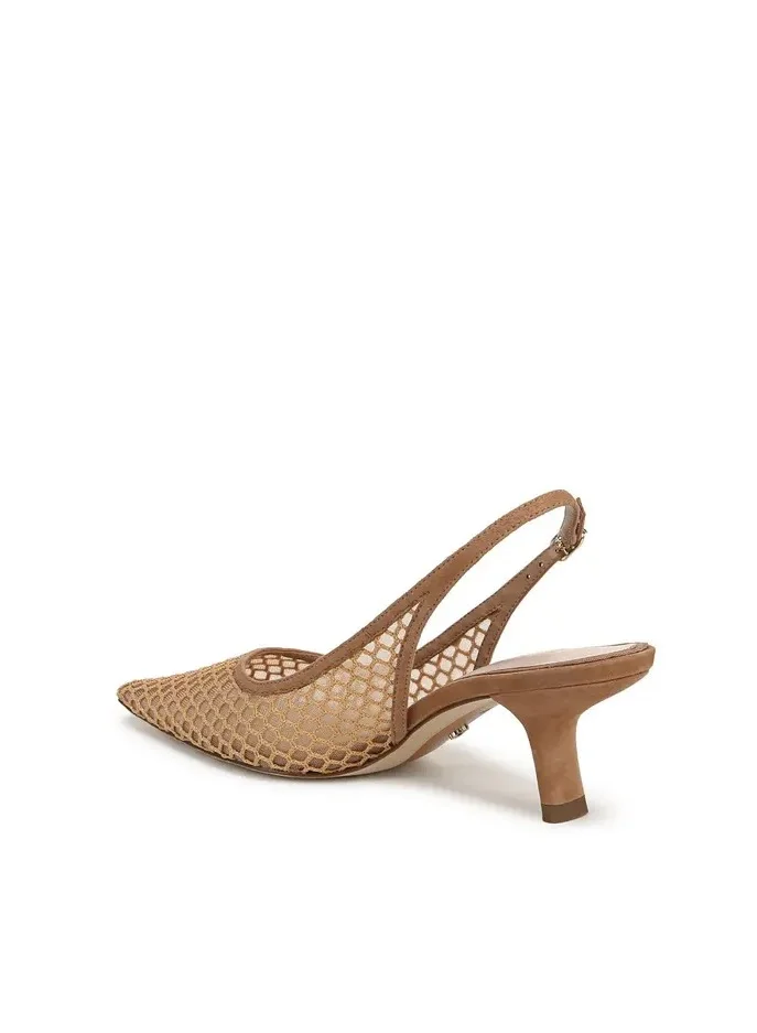 Sam Edelman BROWN Bianka Slingback Pump for Women | Best Price UAE