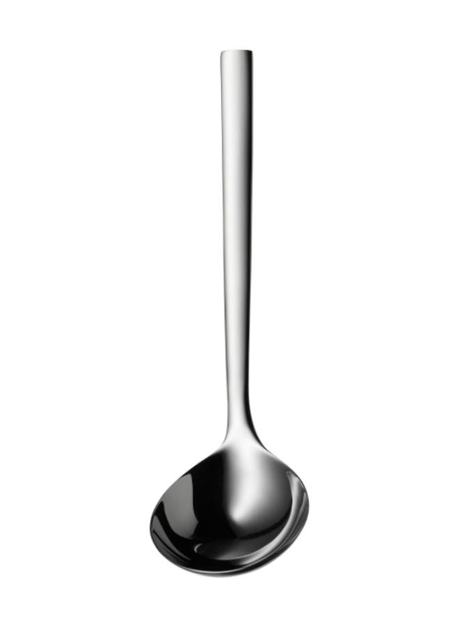 NIBEMINENT Nuova Soup Ladle Silver 29cm - Image 1