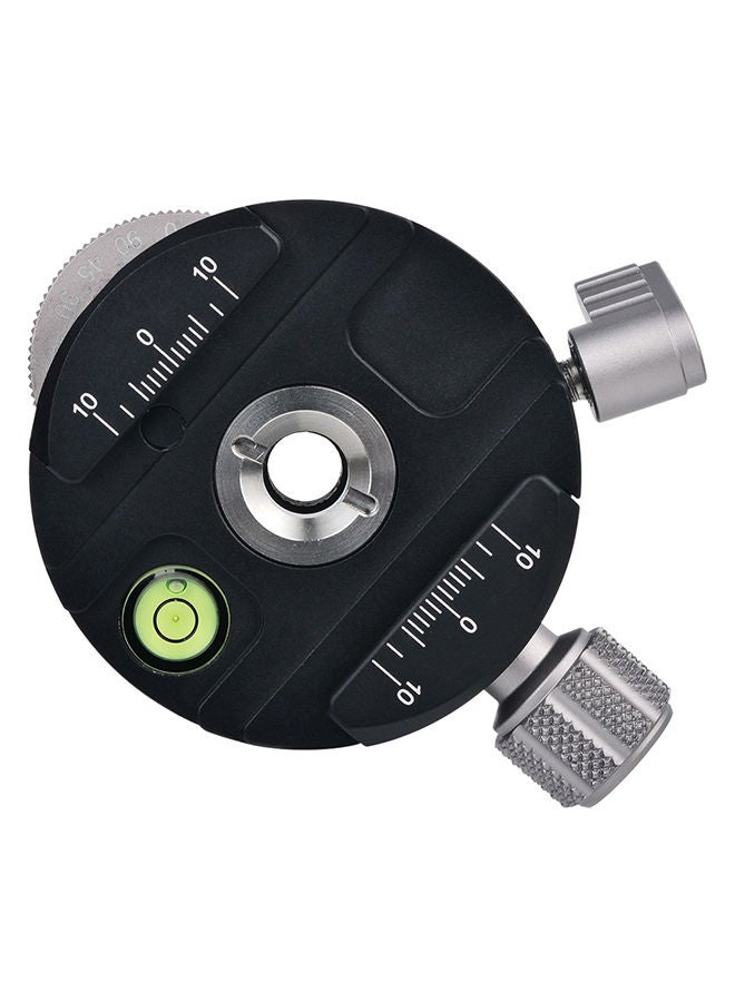 NIBEMINENT Panoramic Ball Head Tripod Headstand Silver  - Image 1