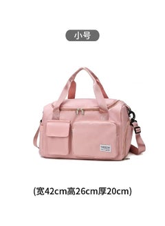 A waterproof sports duffel bag with a modern shoulder design suitable for the gym, equipped with a designated place for shoes