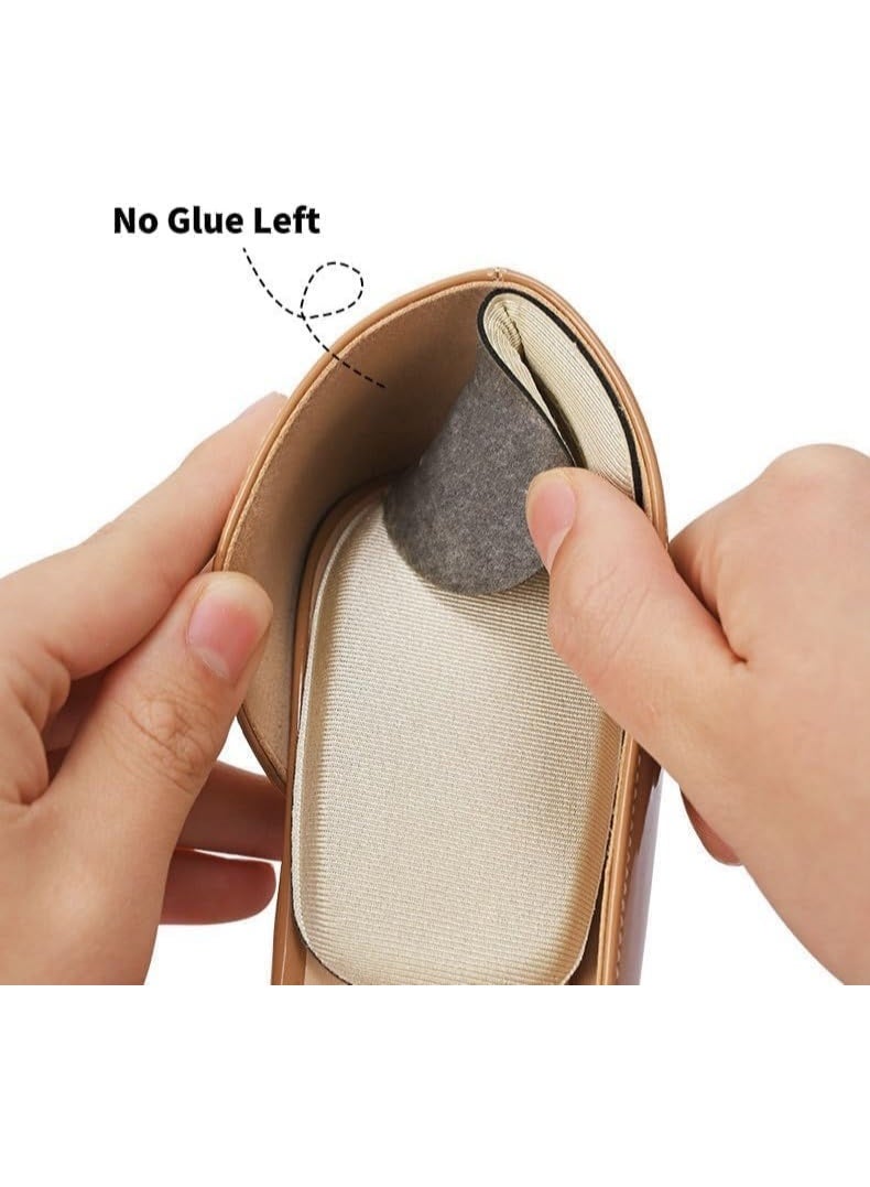 Silicone Heel Cushion Pads for Foot Pain Relief – Soft Shock Absorbing Heel Protectors with Padded Back Support for Men and Women, Comfortable Heel Inserts for Daily Formal and Sports Shoes - Image 3