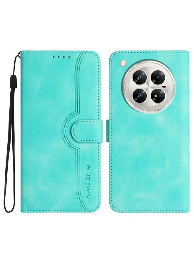Zaboon Case For Infinix Zero 40 4G / Zero 40 5G Heart Pattern Skin Feel Leather Phone Case - Image 1