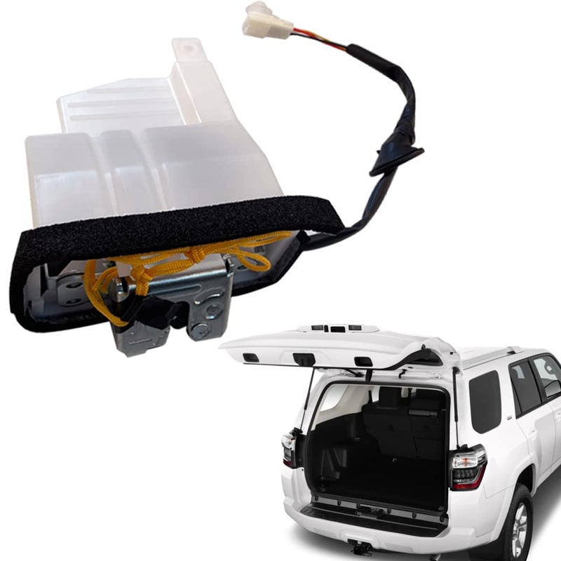 محرك قفل باب صندوق السيارة Unikpas متوافق مع تويوتا 4Runner 2010-2019 استبدال قفل غطاء صندوق السيارة 6911035080 6911035082