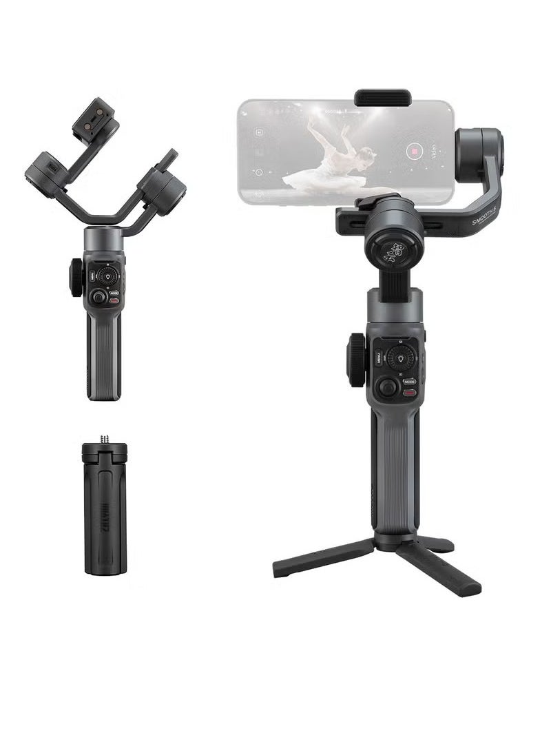 Zhiyun - Handheld Smartphone Gimbal Stabilizer, Portable Three Axis Phone Stabilizer With With Dolly Zoom, Smart Tracking Cell Phone Gimbal With Time Lapse Gesture Control, (Set 2) - Image 1