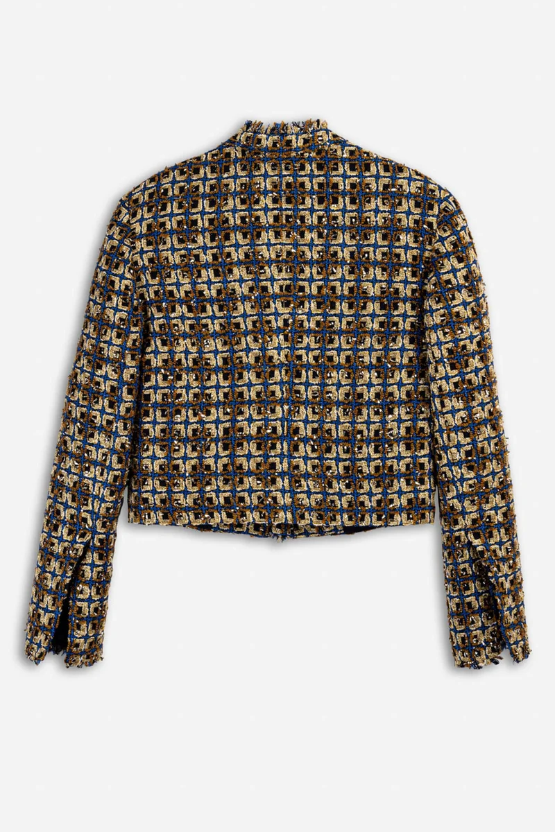 Nocturne  Cropped Tweed Jacket for Women | Best Price UAE