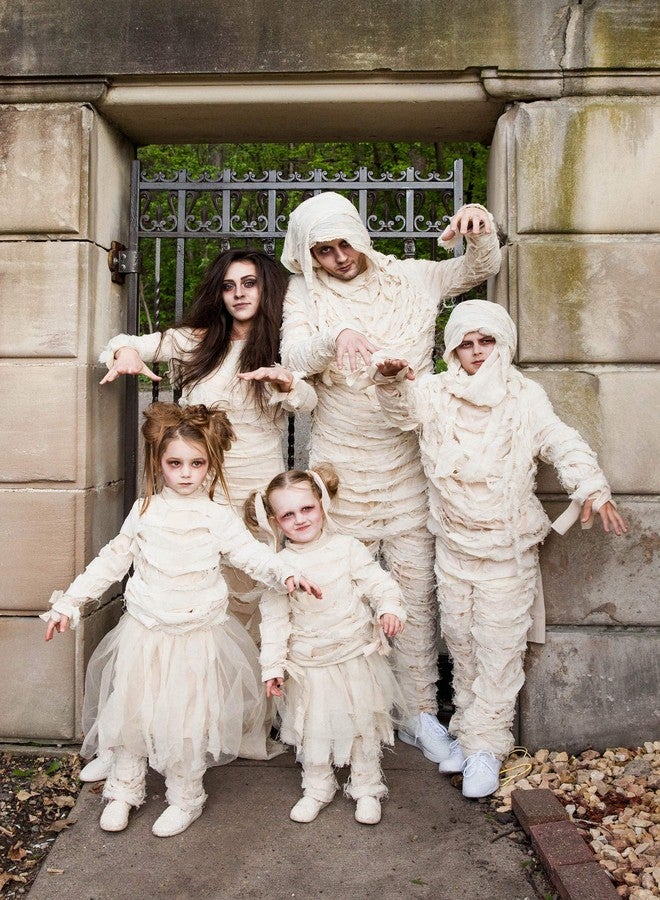 Fun Costumes Mummy for Kids Deluxe Outfit Boys and Girls Medium - Image 5