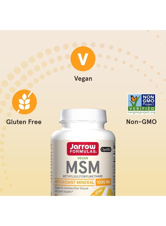 jarrow formulas Msm 1000 Mg - 200 Veggie Caps - Methylsulfonylmethane - Image 5