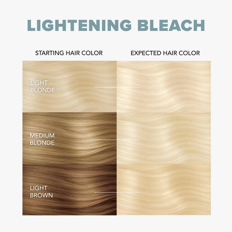 Splat Lightening Bleach Kit, 1 Application, Includes Oxide, Lightening Bleach Powder, Complete Shampoo & Deep Reconstructor Conditioner, Hair Bleach Kit Lifts 3-5 Levels, Vegan & Cruelty Free - Image 3