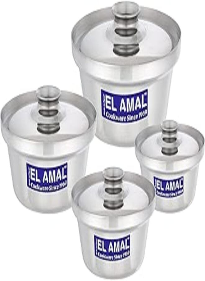 El Amal Elite Pure Aluminum Cooking Pot Set, 4 Pieces - Silver - pzsku/ZED7B80A185C7404A001CZ/45/_/1723237118/c092f094-ce43-4099-9ab1-7e8189270980