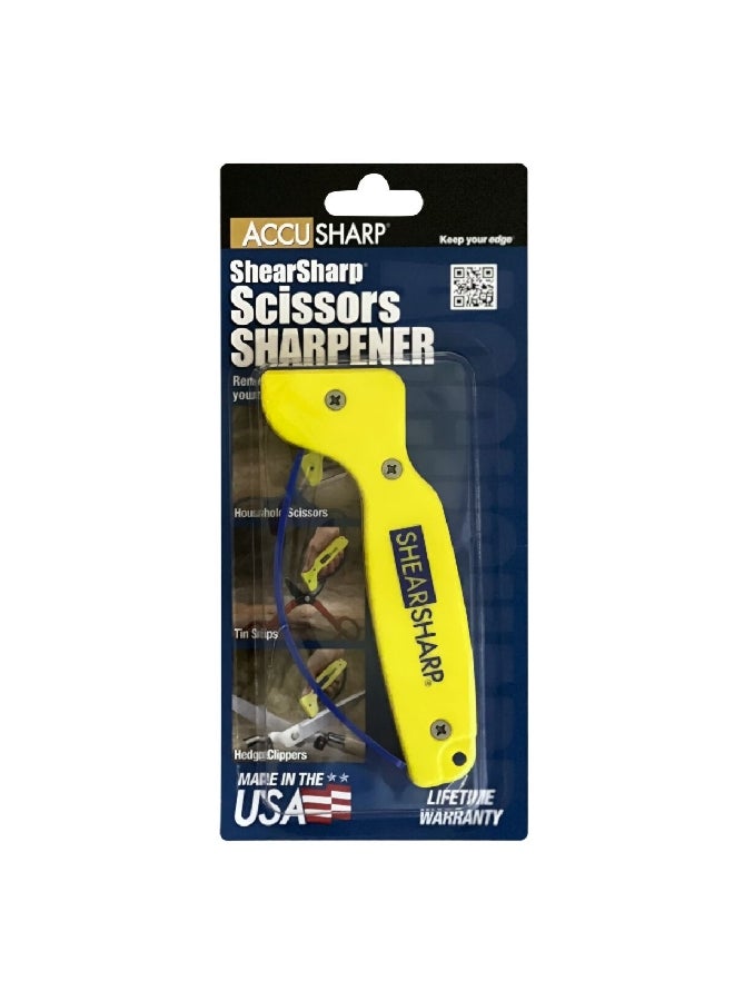 أكيو شارب مبراة السكين والأدوات مصنوعة من البلاستيك بمقبض غير قابل للانزلاق ومتين أصفر وأزرق 9.5 × 2.2 × 23 سم 002 - Image 2