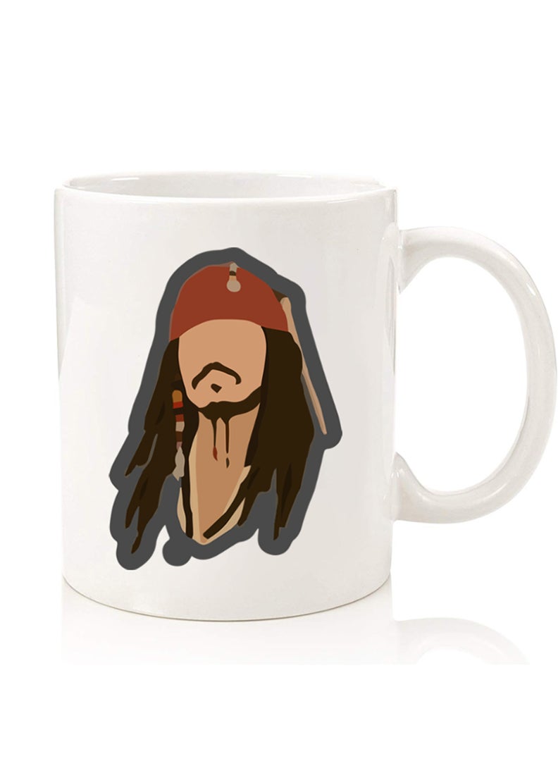 Theodor Premium Quality Two Sided Printed Coffee Mug Tea Cup For Home Office, Kids Men Women Pirate - Image 1