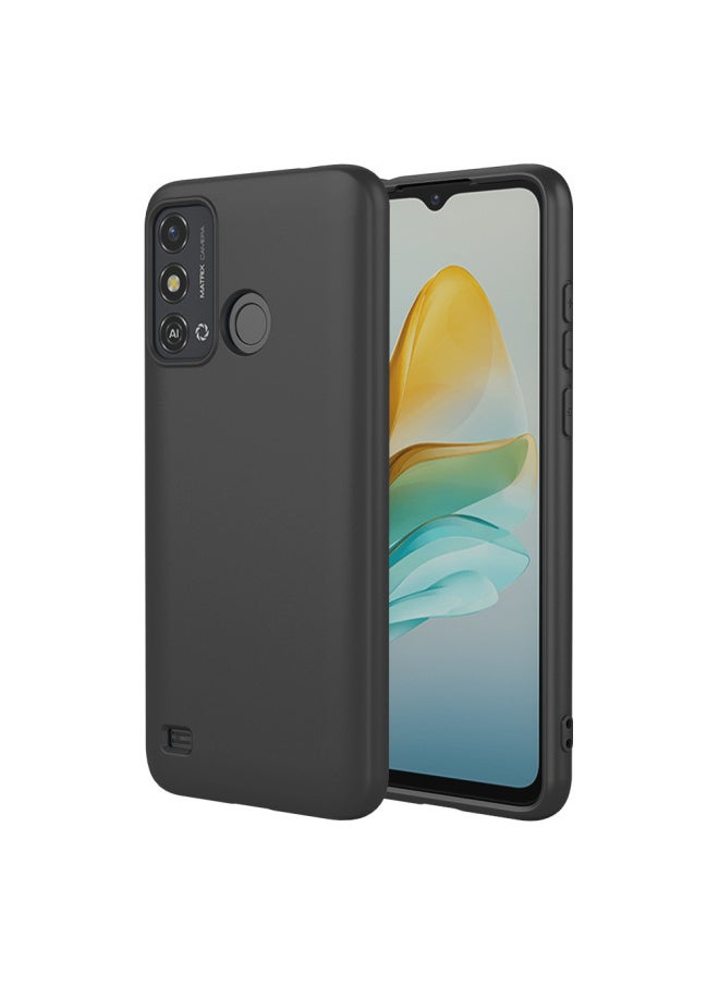 لـ ZTE ZTE A53 تقليد السيليكون السائل الأصلي Axon 60 Lite 50lite/A55/V40Axon 60-اللون: أزرق (غلاف أصلي مقلد)-نموذج قابل للتطبيق: Zte A55/a35