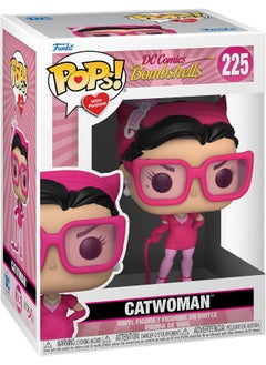 Funko Funko 58499 POP Heroes: Cancer Awareness - Bombshell Catwoman  - Image 1