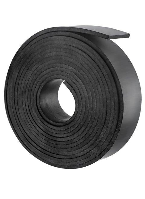 Rubber Sheet Neoprene Rubber Strips, Solid Rubber Rolls for DIY Gaskets, Crafts, Pads, Flooring Protection, Supports, Leveling, Anti-Vibration, Anti-Slip, Easy to Cut