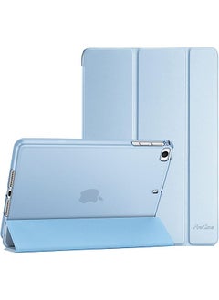 Ipad Mini Case For Ipad Mini 5 2019/ Mini 4, Mini 1 2 3 With Soft Tpu Back Cover, Slim Lightweight Tri-Fold Smart Shell Steady Stand Protective Case For Ipad Mini 5/4/3/2/1 -Skyblue