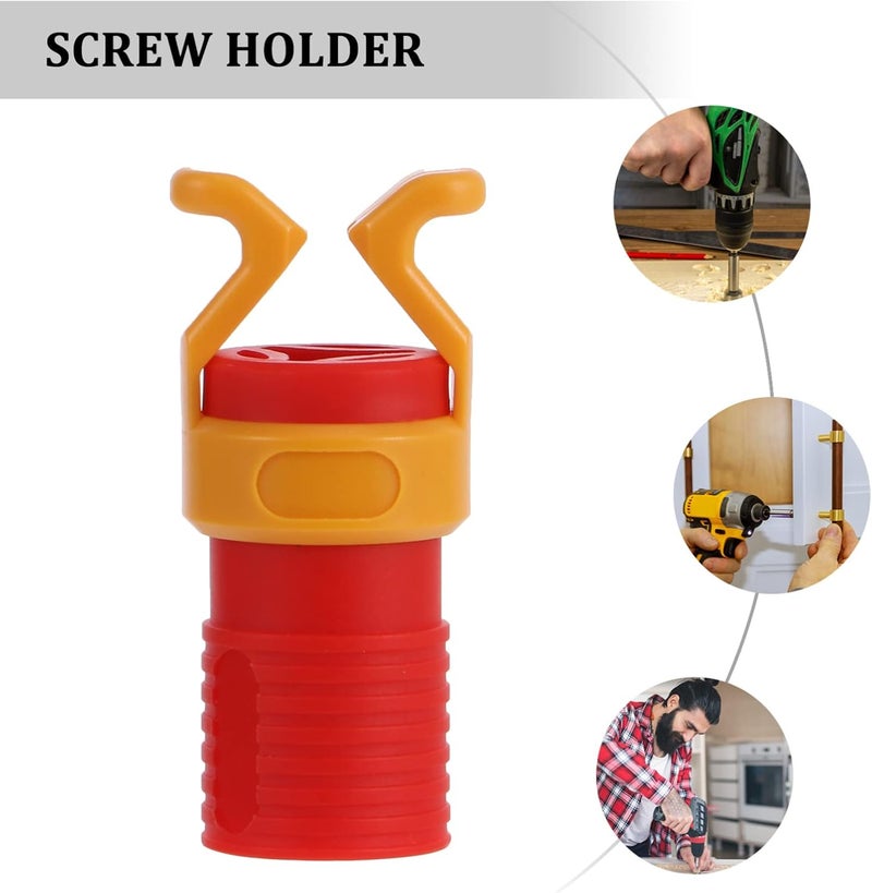 klarako 6pcs Woodworking Tools ABS Plastic Multipurpose Manual Screw Gripper Holder Useful Tool - Image 4