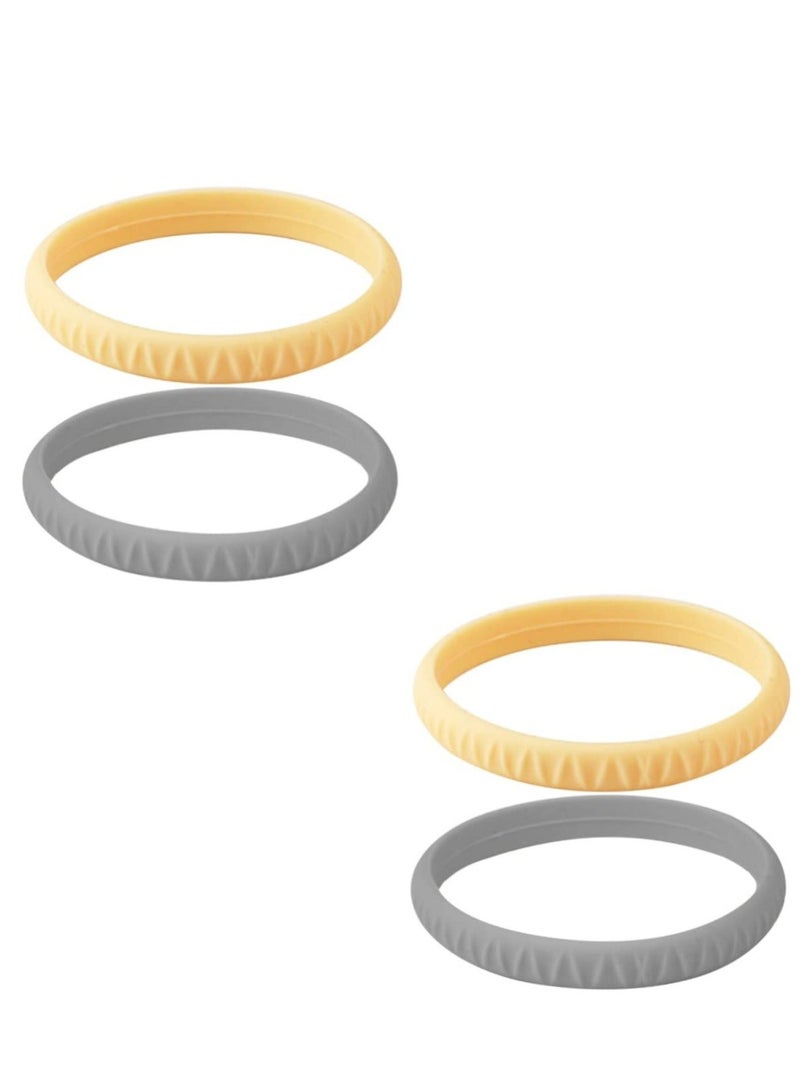 SYOSI 4 Pack Sports Knee Brace Rope, Running Knee Brace, Knee Strap Patella, Suitable for Knee Pain, Jumpers Knee and Arthritis - Image 1