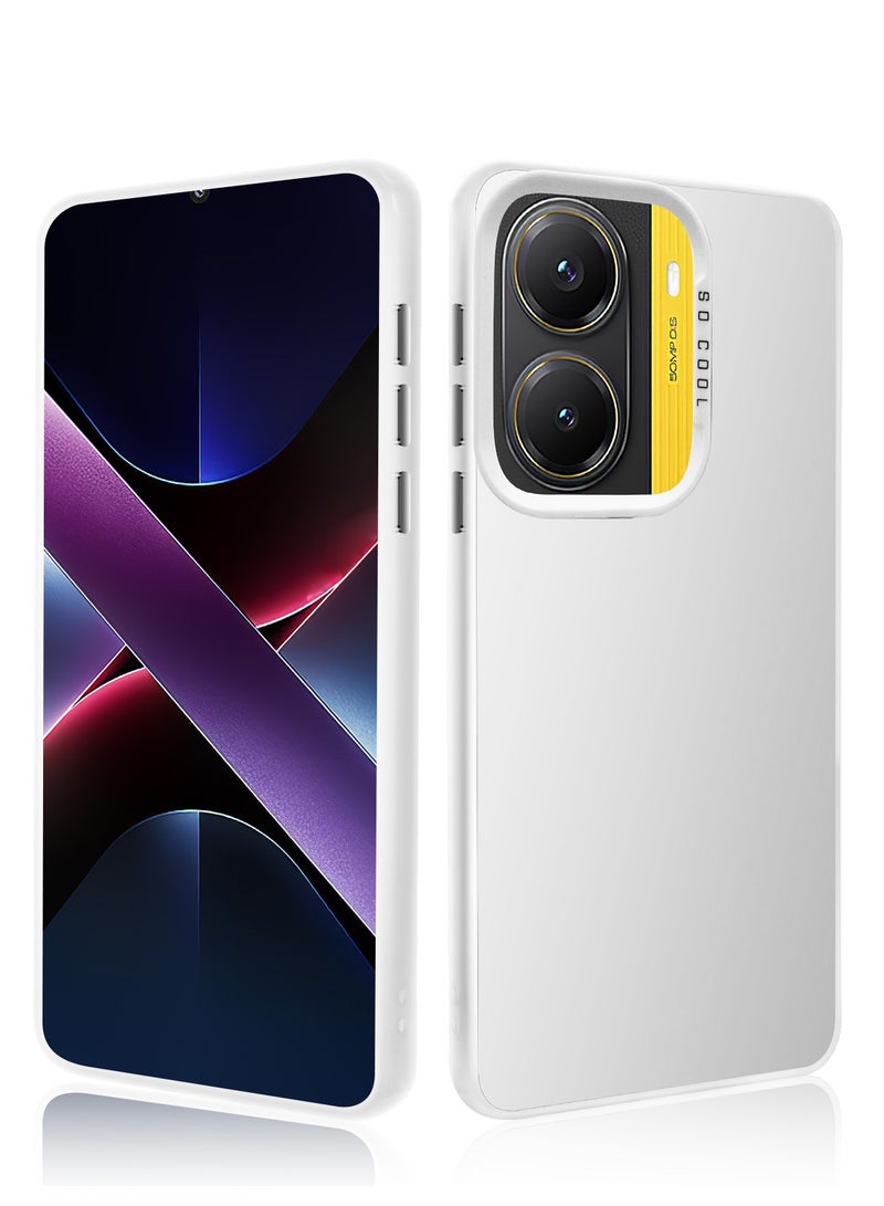 LiuShan Xiaomi Poco X7 Pro 5G Case, Slim TPU Bumper Phone Cover,360°Full Body Shockproof Protective Phone Case for Poco X7 Pro 5G - Image 1