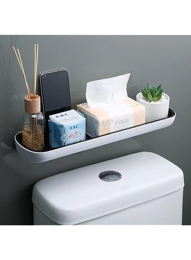 Raxoom Shower Caddy Multi-Purpose Bathroom Organiser Shelf for Kitchen Toilet, Wall Mounted - Image 2