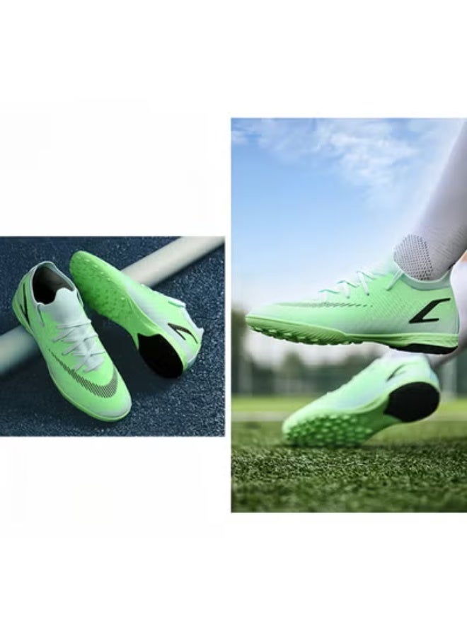 SKT Shiketro New Short Nail Youth Football Shoes Sports Training Shoes Fashion Shoes - Image 4