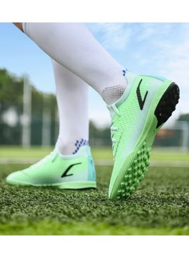 SKT Shiketro New Short Nail Youth Football Shoes Sports Training Shoes Fashion Shoes - Image 3
