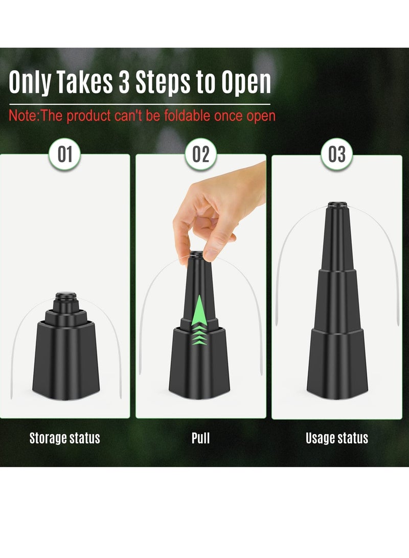 Loquat Portable Fly Repellent Table Fan - Keep Flies and Mosquitoes Away from Your Food and Family for Indoor and Outdoor Picnics - 1 Piece - Image 3