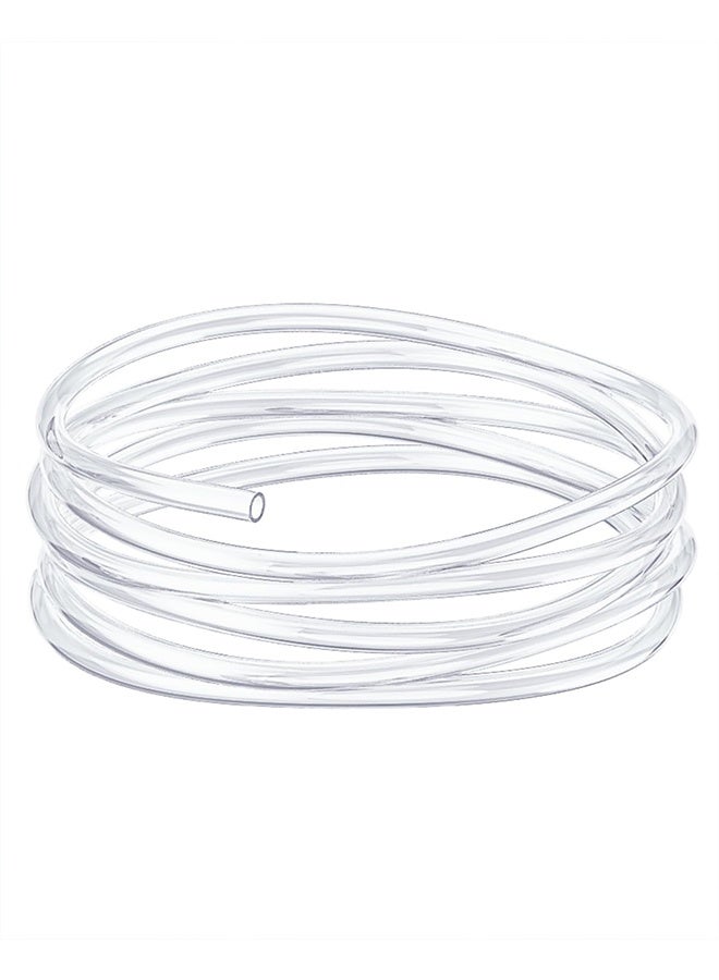 Aquarium Airline Tubing 6.5 Feet Standard 3/16" Hose for Aquarium Garden Terrarium Pond Fish Tank Air Pump, Flexible Kink-Resistant Pure PVC - Image 1