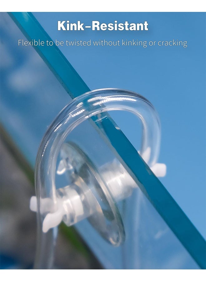 Aquarium Airline Tubing 6.5 Feet Standard 3/16" Hose for Aquarium Garden Terrarium Pond Fish Tank Air Pump, Flexible Kink-Resistant Pure PVC - Image 5