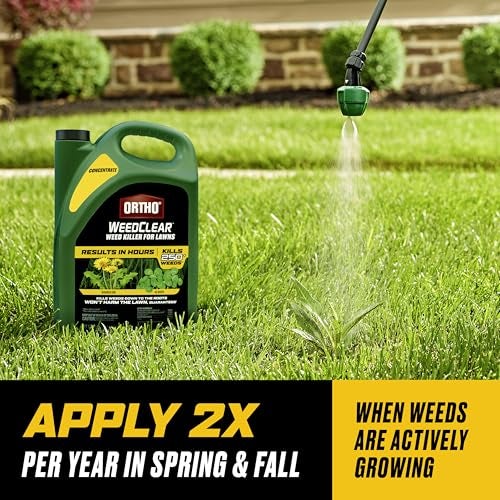 Ortho WeedClear Weed Killer for Lawns Concentrate, Kills Dandelion and Clover, 1 gal. - Image 5