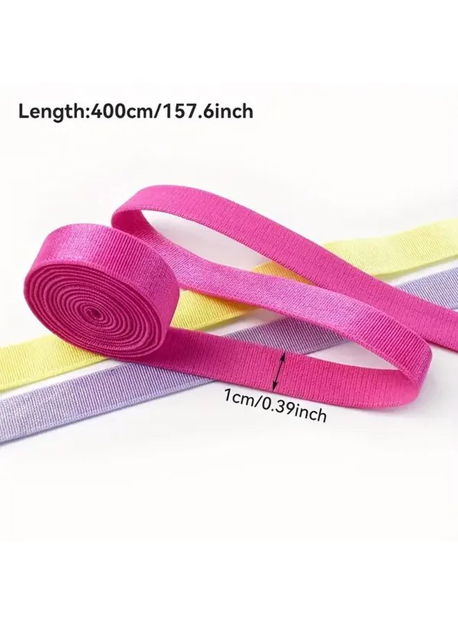 Black Elastic Underwear Straps 157.48inch Soft Fabric DIY Sewing Accessories - Image 3