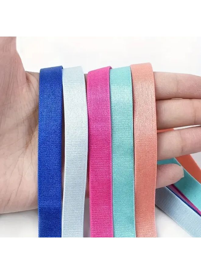 Black Elastic Underwear Straps 157.48inch Soft Fabric DIY Sewing Accessories - Image 2