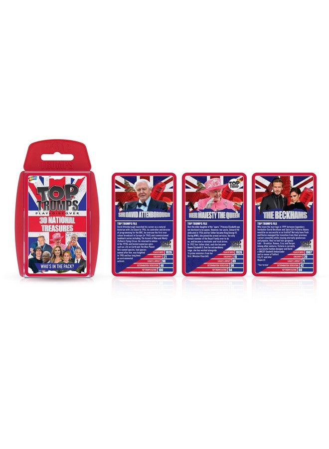 Top Trumps Top Trumps 30 National Treasures - Image 5