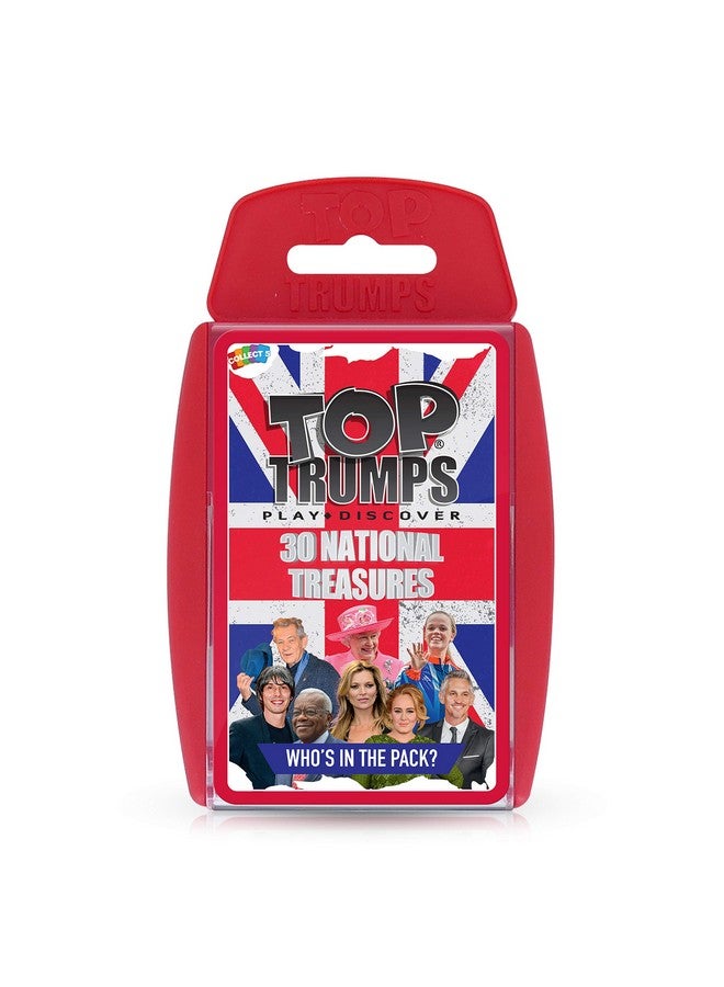 Top Trumps Top Trumps 30 National Treasures - Image 1