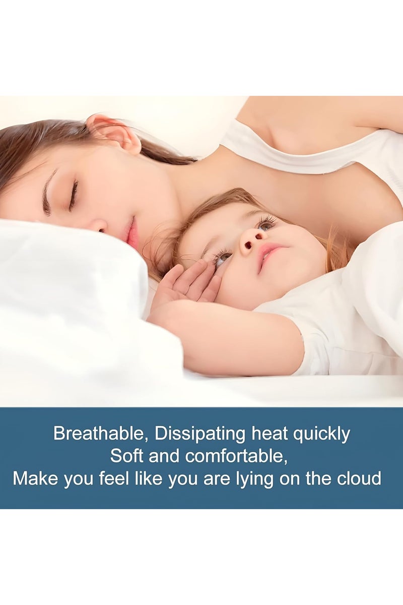 Selecto Hub Mattress Protector 100% Waterproof Polyester, King/Queen/Double/Single Sizes, White - Image 4