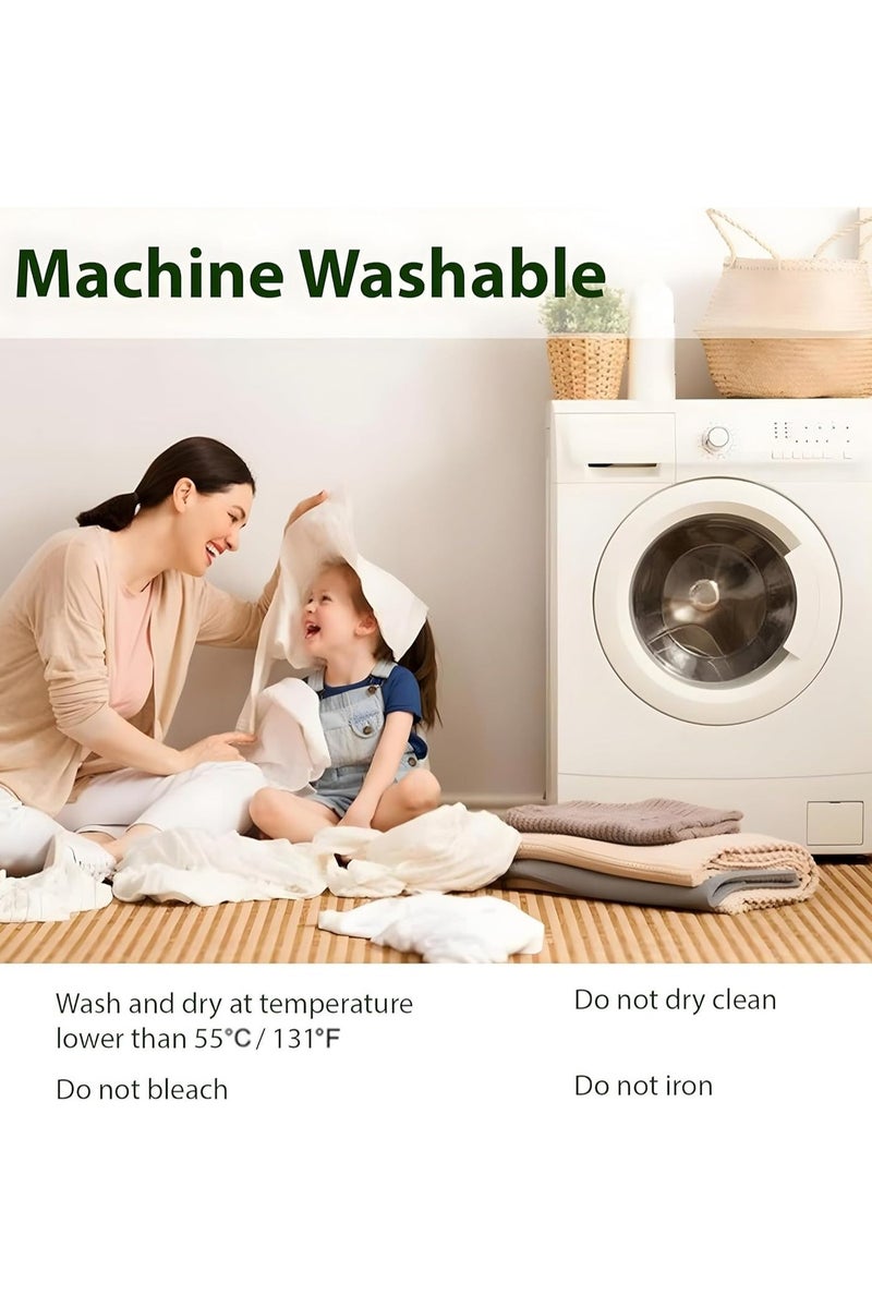 Selecto Hub Waterproof Mattress Protector, Quilted Fitted Mattress Cover, Soft Breathable Bed Protector, Deep Pocket Mattress Pad, Machine Washable, Dust Mite & Spill Protection - Image 5