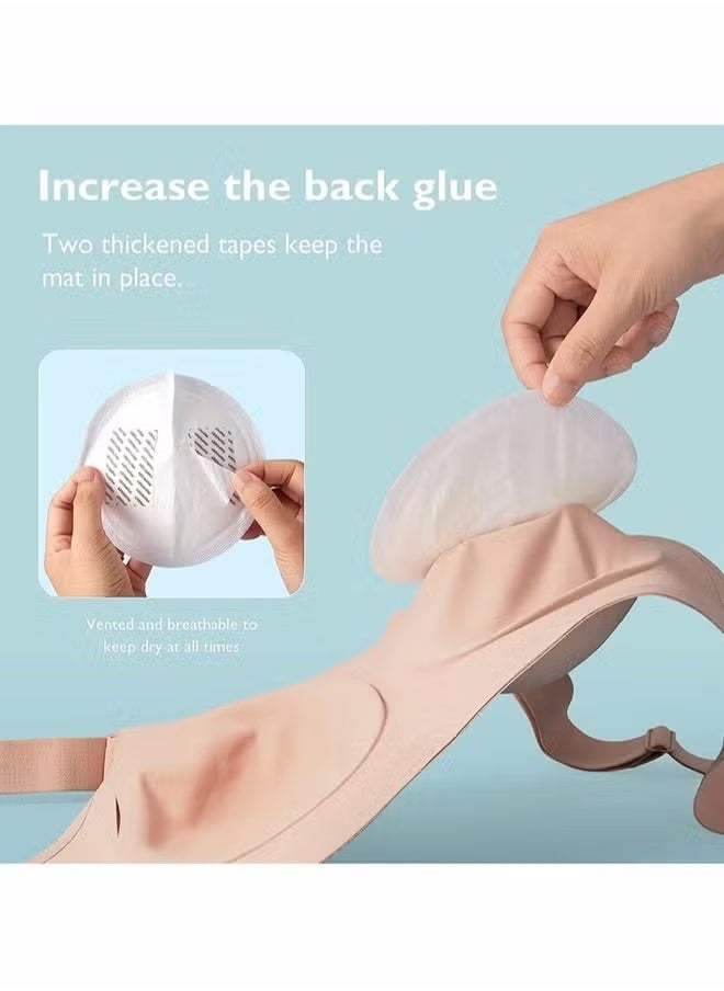 nubite - 200-PieceDisposable Breast Pads Anti Overflow Milk ,Disposable Soft and Super Absorbent Nursing Breast Pads,Shell Type Anti-Overflow Disposable Breast Pad,Suitable for Postpartum Breastfeeding,Pad for Day and Night Use - Image 1