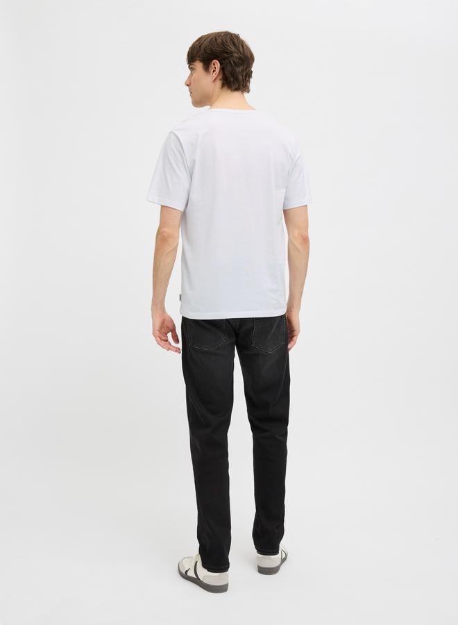 Rebel تي شيرت جريب باسيك قصير الأكمام على شكل حرف V - Image 5