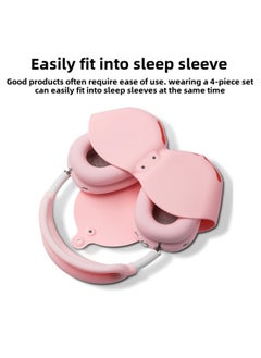 Generic For Apple Airpods Max Silicone Head Beam Protective Cover Beam Dust-proof Bluetooth Headset Ear Movers-Specifications:Pink Storage Bag  - Image 5