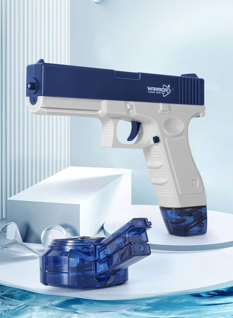 NiceYlotos Water Gun - 32ft Long Range Electric Water Gun, High Pressure Spray Guns, High Capacity Water Gun and Water Pistols for Adults and Kids (Blue Water Gun) - Image 4