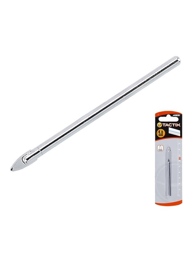 Tactix Glass/Tile Drill Bit Chrome 4mm - Image 1