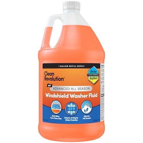 Clean Revolution Advanced All Season Windshield Washer Fluid Ultra Low VOC Formula - Image 1